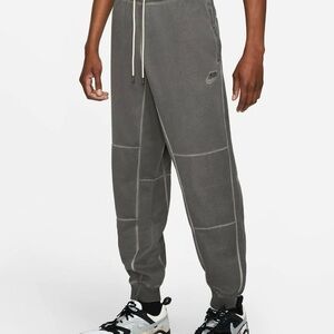 Nike Sportwear Men’s Jersey Gray Washed Jogger Sweatpants Men's Size US XS